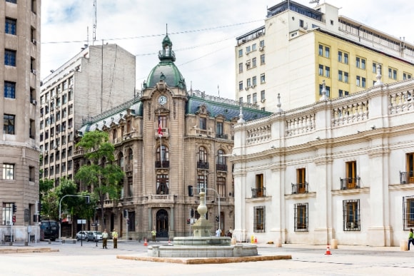 La ciudad de Santiago de Chile