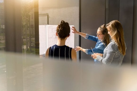 Colegas en una reunión