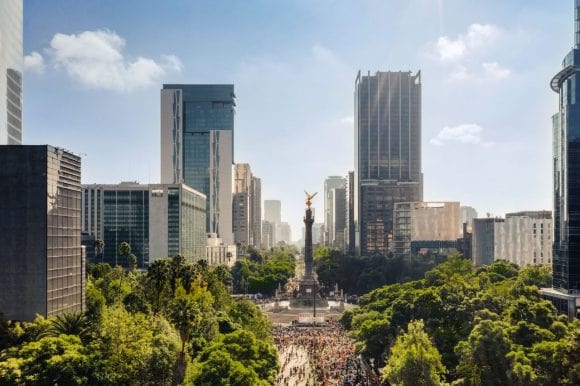 Vista de La Ciudad de México