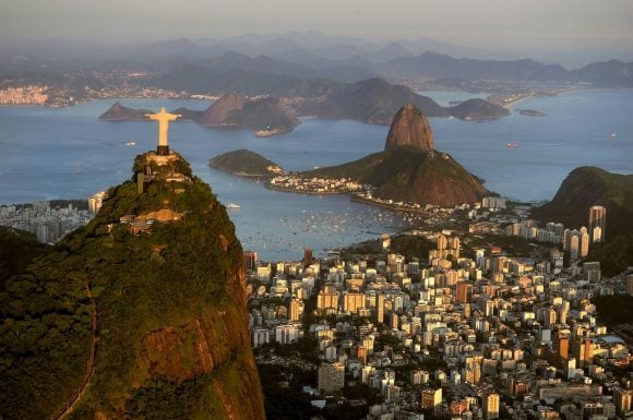 Imágen de una vista panorámica de la ciudad de Rio de Janeiro, en Brasil