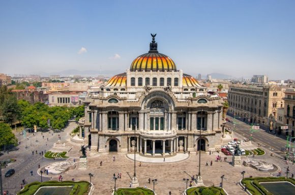Centro histórico de la Ciudad de México.