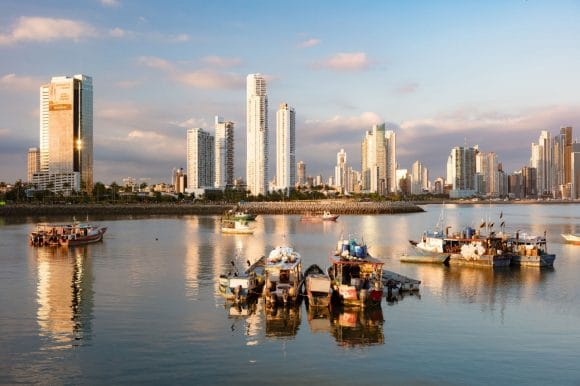 Vista de la ciudad de Panamá
