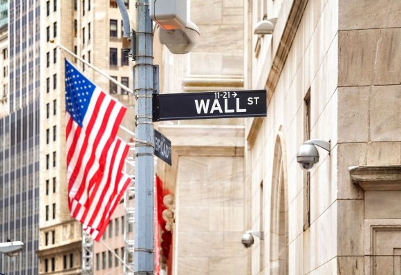 Calle de Wall Street en Nueva York