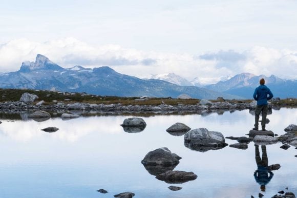 Lac Alpine Rocheux