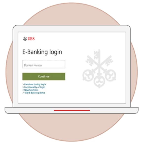 E-banking login