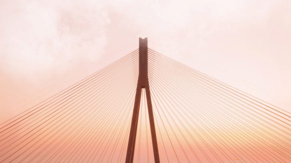 Bridge in evening light