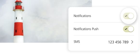 Benachrichtigungen einrichten