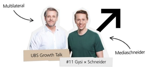 Porträt von Gysi / Schneider