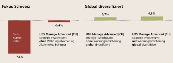 Effekte von globaler Diversifikation und Währungsabsicherung