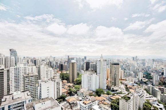 City and skyline Sao Paulo