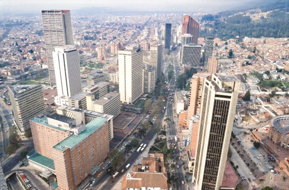 Buildings in Bogota Colombia
