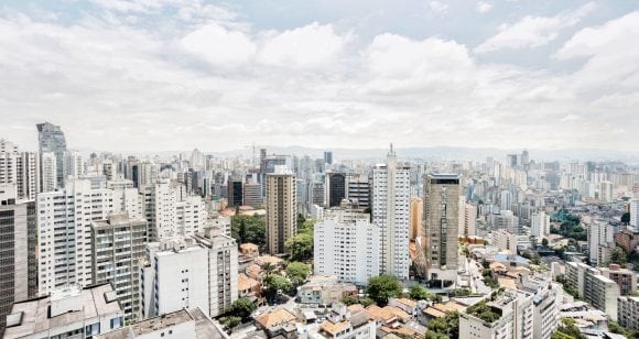 Vista da cidade de São Paulo 