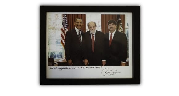 Lloyd Shapley, Peter Shapley and Barack Obama