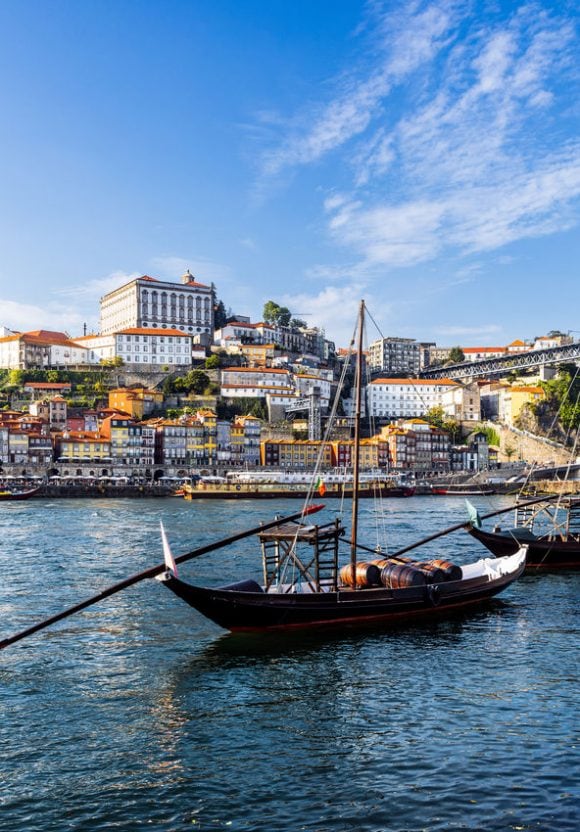 Boats near Porto
