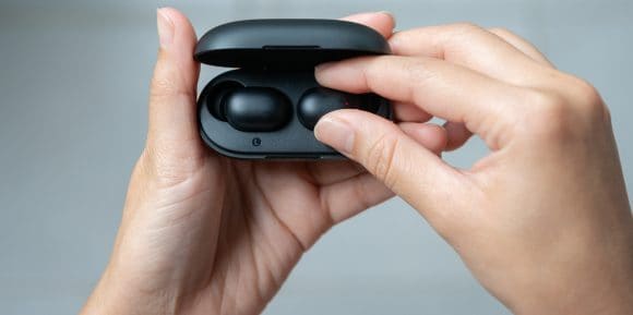 Food on a marble top