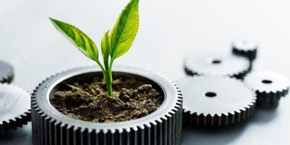 Server room with several workers