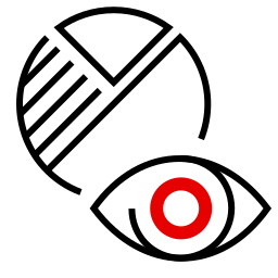 Portfolio and view icon