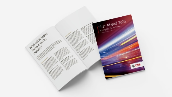 Mockup of Year Ahead 2025 publication