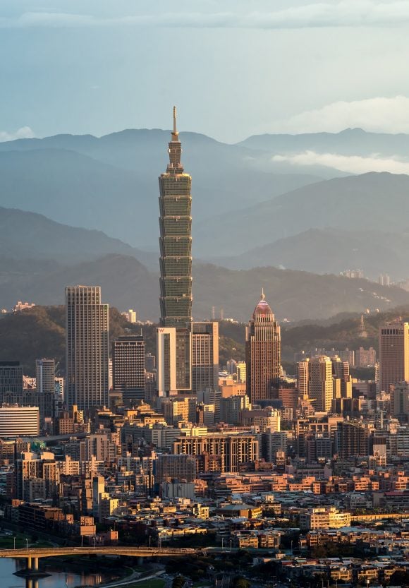 Taipei skyline