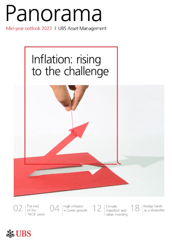 瑞銀資產管理全景展望-迎接通貨膨脹的挑戰
