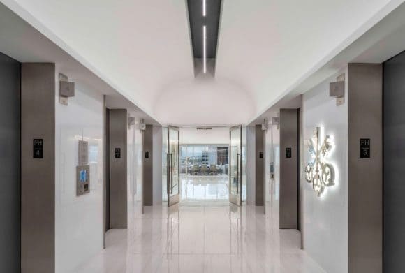 UBS lobby view