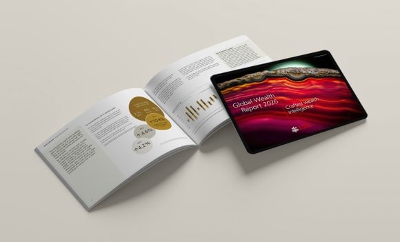 UBS Global Wealth Report 2026 cover and inside spread