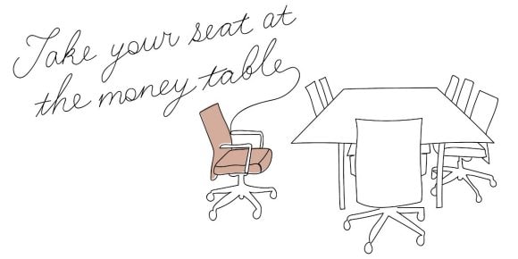 Take your seat at the money table