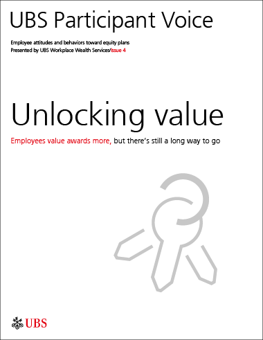 Image of Participant Voice report showing keys and called Unlocking value