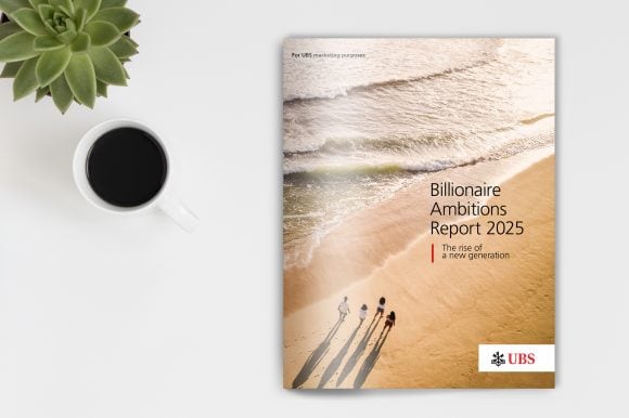 Top down view of Billionaires Report 2025 from UBS