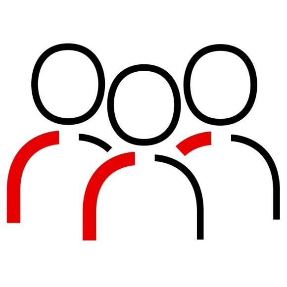 Icon of a group of people together