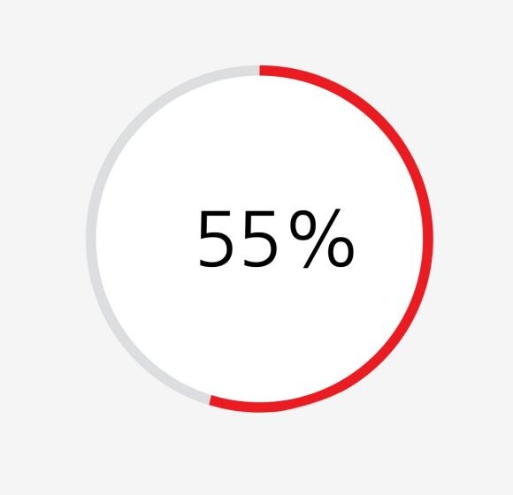 55%