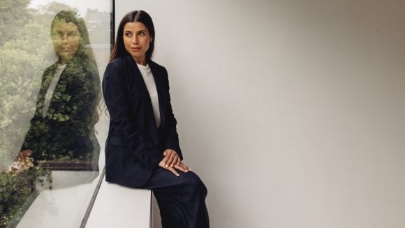 Looking outside window